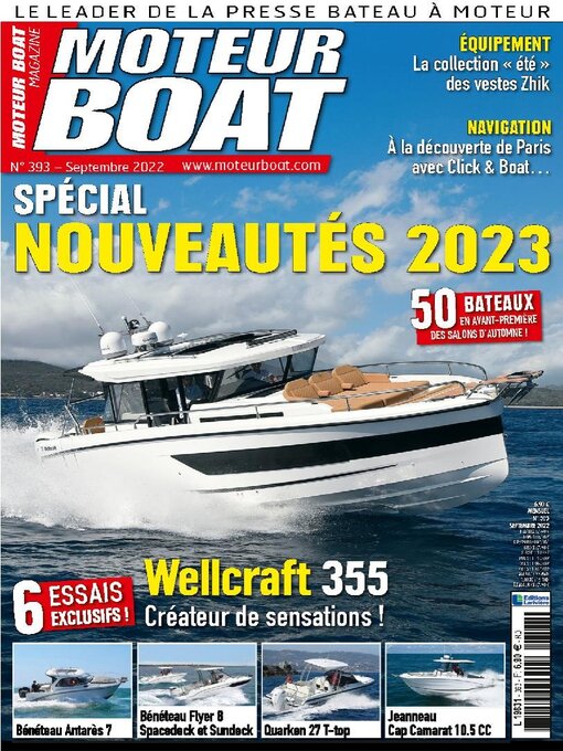 Title details for Moteur Boat Magazine by Editions Lariviere SAS - Available